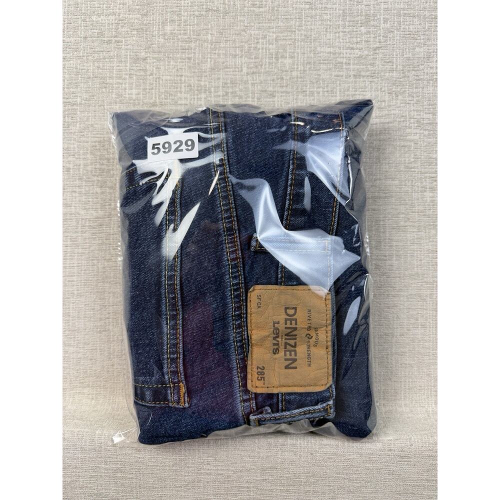 Denizen From Levi’s 285 Jeans Mens 38x32 Relaxed Fit Straight Leg Blue Denim - Picture 8 of 9